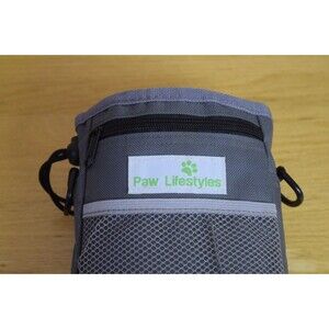 Paw Lifestyles Premium Dog Treat Training Belt Bag w/ Poop Bag Dispenser Hole